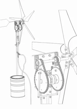 Windmill Water Pump