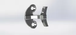 Window latch striker