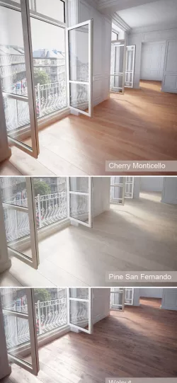 Wooden floor 3D model