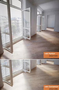 Wooden floor 3D model