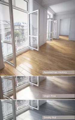 Wooden floor 3D model