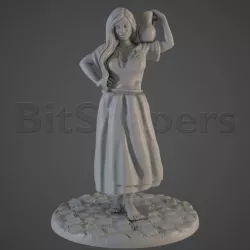 $1.99Townsfolk 01 Maid with Water