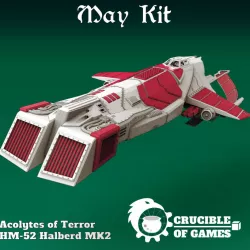 $12.00Halberd MK2 Tactical Bomber (28mm)