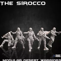 $12.00Sirocco Desert Warriors (modular) - Dimozian Sands Collection