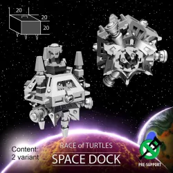 $3.00SPACE DOCK for Turtle Race