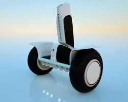 3d perfect electric skateboard 3D model