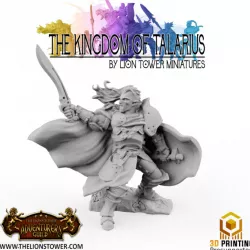 $4.00Kingdom of Talarius - Captain Callan - 32mm Presupported Knight