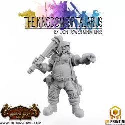 $4.00Kingdom of Talarius - Chief Engineer Sidney - 32mm Presupported