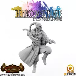 $4.00Kingdom of Talarius - Grand Master Kang- 32mm Presupported