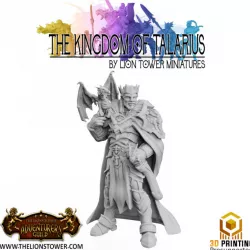 $4.00Kingdom of Talarius - King Garmond - 32mm Presupported