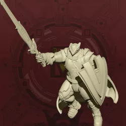 $6.50(Mercy's Reach) Void Knight - Charging Pose