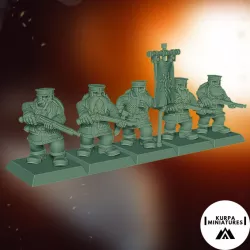 $6.99DwarfArquebusier unit with Shields