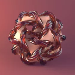 abstract object 3D model