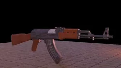 AK 47 3D model