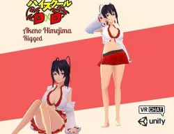 Akeno Himejima - Highschool DxD 3D model