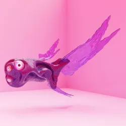 ALIEN FISH 3D model