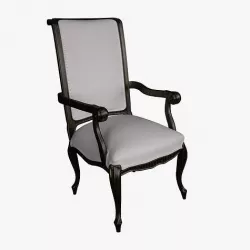 Andres chair - style 8406 3D model