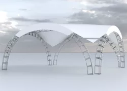  arched tent 3D model