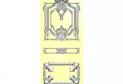 artcam 3d doors 3D model