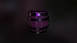 Barrel  Low-poly 3D model