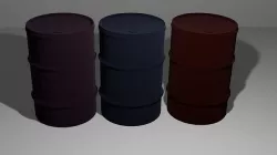 Barrels 3D model