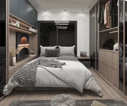 bedroom Low-poly 3D model