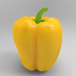 Bell Pepper Low-poly 3D model