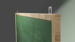 blackboard 3D model