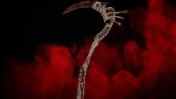 Bone Scythe Low-poly 3D model