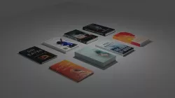Books Collection 3D model