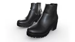 Boots Low-poly 3D model