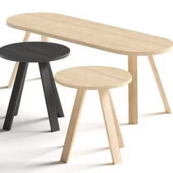 BuzziSpace Buzzimilk Coffee Tables 3D model