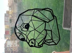 cabeza de perro 3D model