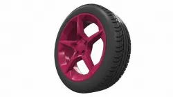 car wheel 17 3D model