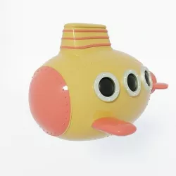 Cartoon Style Submarine 3D model