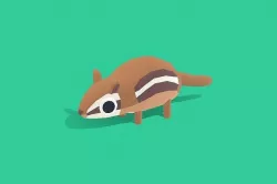 Cashew the Chipmunk - Quirky Series Low-poly 3D model