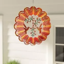 Catargiu Reflective 3D Whirling Hummingbird Wind Spinner Rotator 3D model