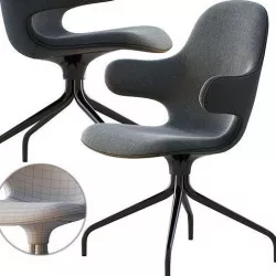 Catch Jh2 Polished Aluminium 3D model