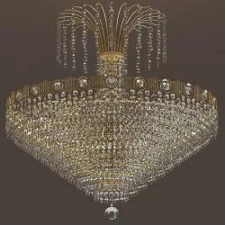 Chandelier Masiero Impero Deco VE 828 8 3D model