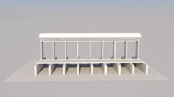  Check Dam 3D model