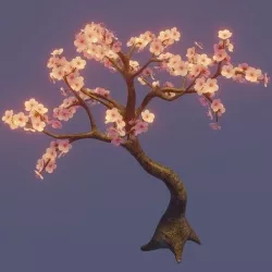 cherry tree 3D model