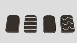  Choco Biscuit 3D model