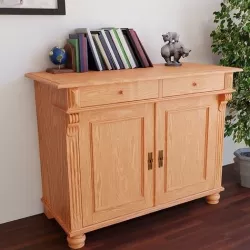 Classic Wood Commode  3D model