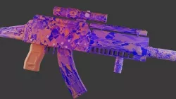Cool gun 3D model