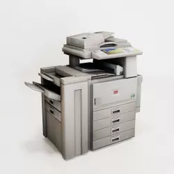Copy Machine - Color Photocopier 3D model 3D model