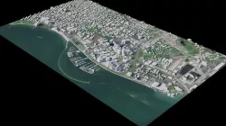Corpus Christi - USA 3D model