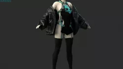 cyberpunk ASIAN SET 3D model