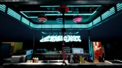 CyberPunk Sci-Fi Bar Asset Pack Low-poly 3D model