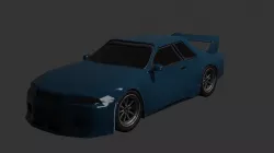 Devon gtx 2009 Low-poly 3D model