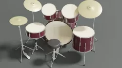 Drum Set 3D model